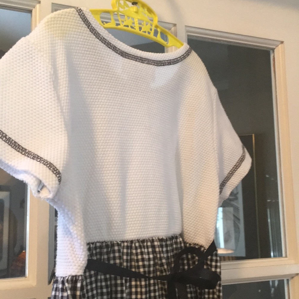Bonnie Jean Scotty Dog and Gingham Dress - Picture 4 of 4